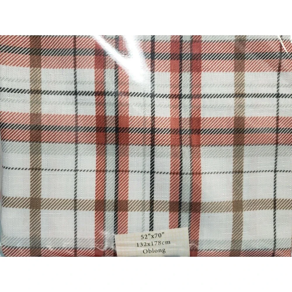 Printed Linen Tablecloth 52